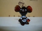 FENTON MOUSE H/P ON DARK RUBY FEB SALE 2012
