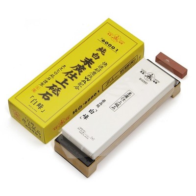 SUEHIRO Shiramine 6000er Schleifstein Weiß 206x73x23mm