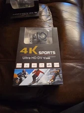 Go Plus Cam Pro 4k Sports Cam Wifi Ultra HD DV 30 M WATER RESISTANT NEW 