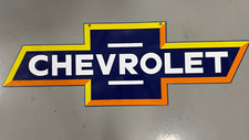Chevrolet Bowtie Sign With Gm Hologram