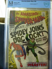 The Amazing Spider-Man #56, vol. 1, Jan. 1968, CBCS 5.5, Marvel