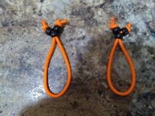 2 pack Orange Reflective Stretch Bungee Cord ...
