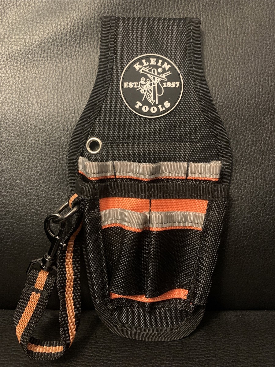Klein Tools 5240 Tradesman Pro Maintenance Tool Pouch with Tape Clip Buckle  New