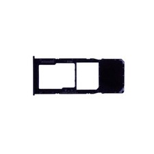 SIM microSD Card Tray Single for Samsung Galaxy A51 Black Replacement Phone Part