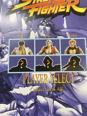 Street Fighter 15th Anniversary Ryu Action Figure JazWares Toys