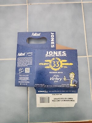 Fallout Cardboard Sleeve Only Jones Special Release Victory Nuka Cola Sold Out!!