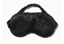 Claire’s Black Satin rhinestone spa eye mask birthday Christmas Valentine’s Day