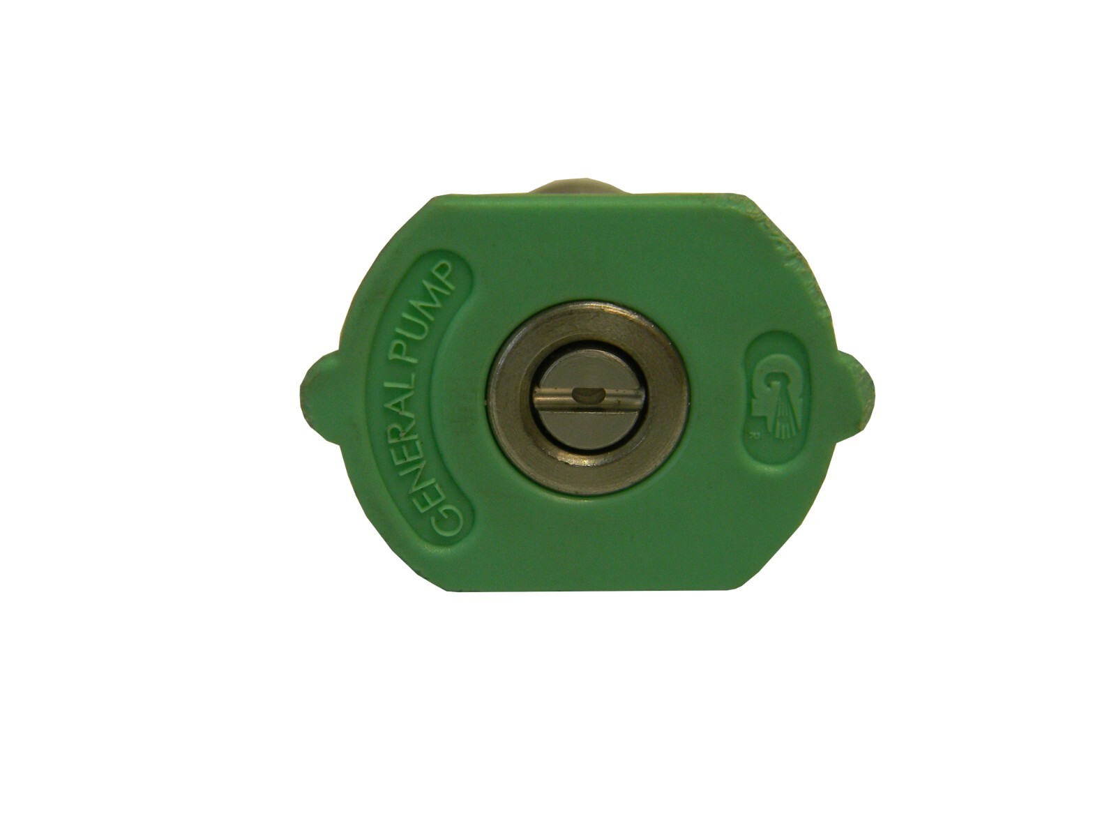 General Pump 25 Degree #6.5 Orifice Green Pressure Washer Quick Connect Nozzle