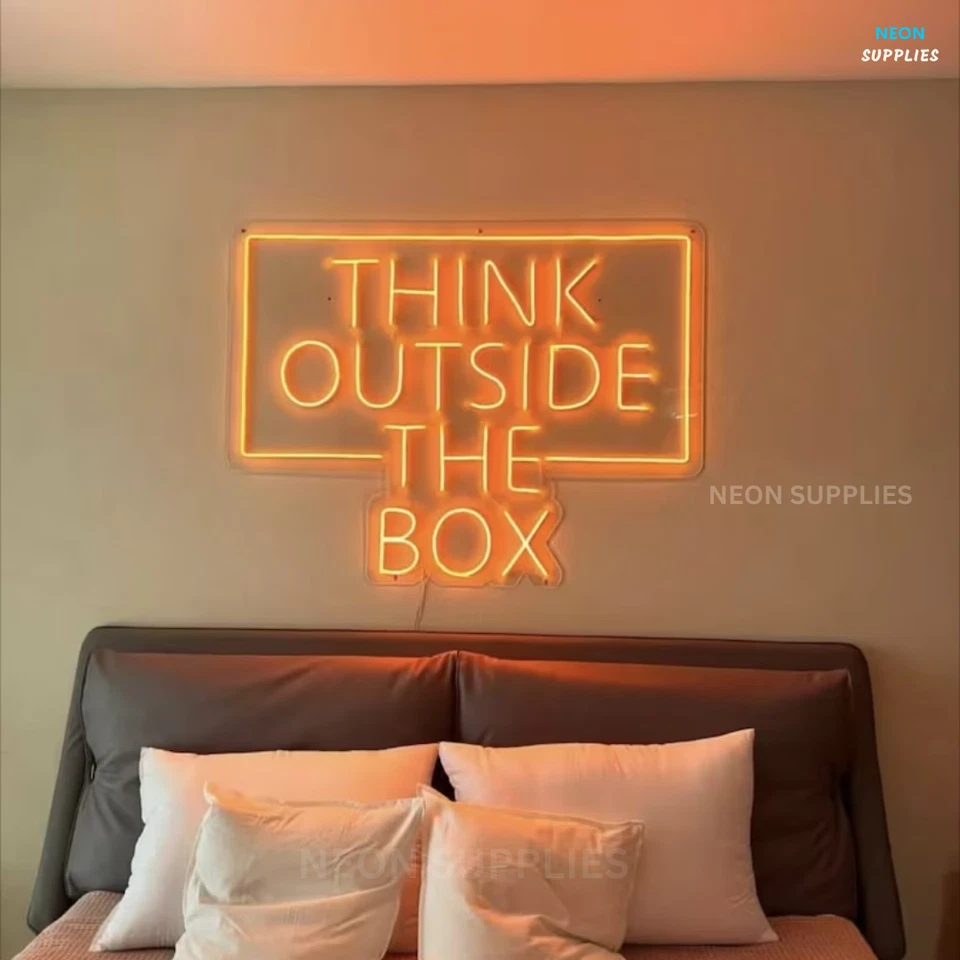 Letrero de neón personalizado nombre personalizado logotipo letreros acrílico decoración de pared luz LED nocturna Foto 4 de 4