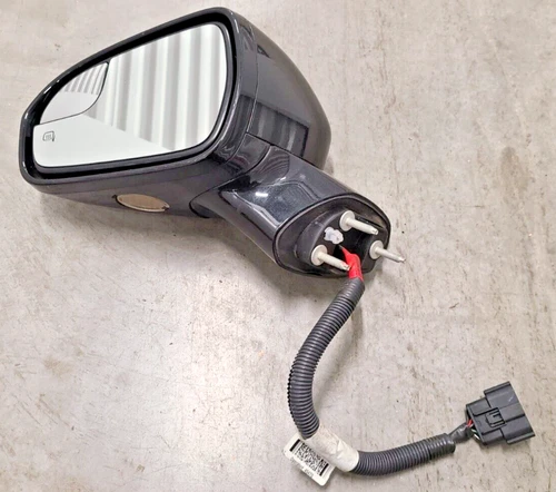 2013-2014 Ford Fusion Driver Side View Power Door Mirror Black OEM