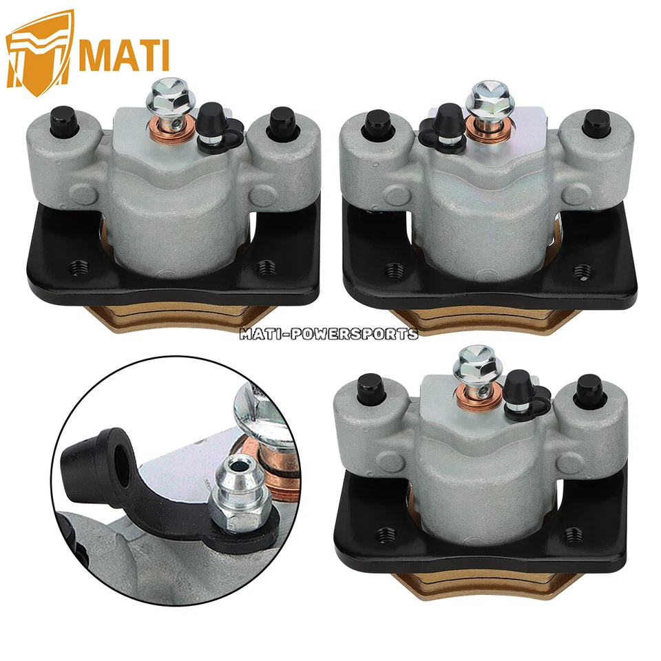 Pinzas de freno delanteras y traseras para Arctic Cat 400 500 2X2 4X4 automáticas 2004-2009 Foto 2 de 4