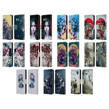 OFFICIAL RIZA PEKER SURREAL LEATHER BOOK WALLET CASE FOR HTC PHONES 1