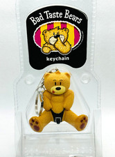 Bad Taste Bears 'Dick' Piranha Studios Collectible Key Chain Original Packaging
