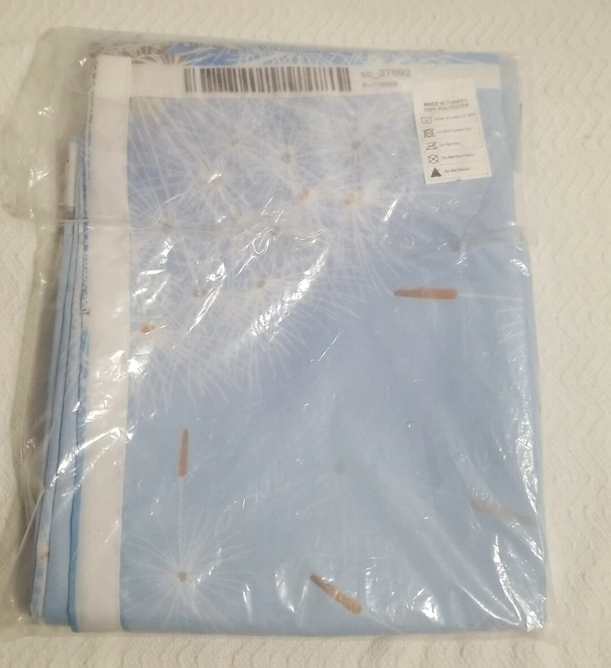 Cortina de Ducha Flores Diente de León Decoración Baño 70" Largo Foto 4 de 4