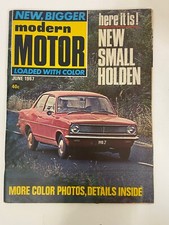 Vintage Modern Motor - June 1967 - Holden 