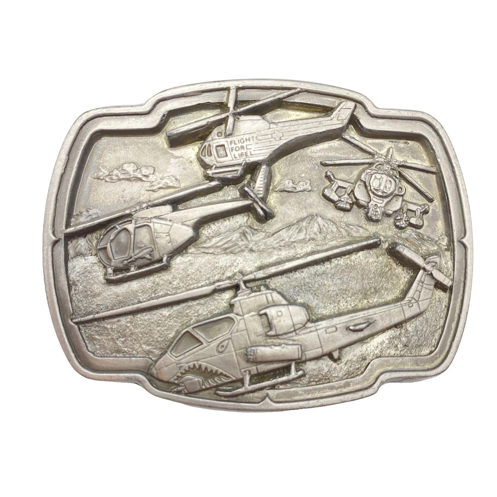 Pewter 1990s Vintage Belt Buckles