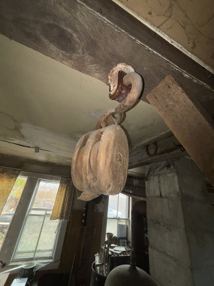 antique block and tackle pulleys eBay