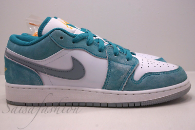 Nike Air Jordan 1 Low GS New Emerald DO8244-301 Sz 7Y | eBay