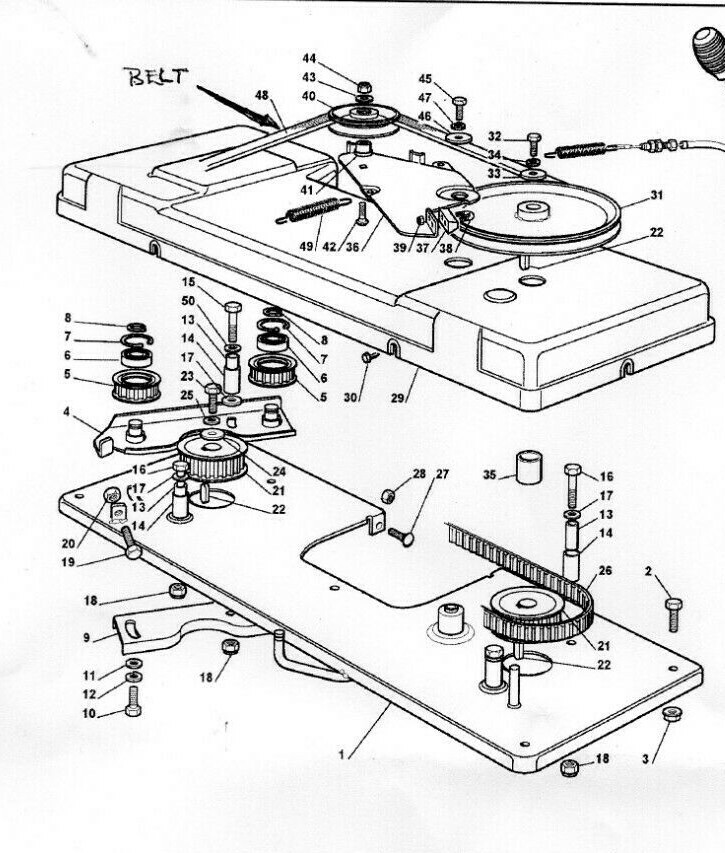 Drive Belt Diagram Honda 2213 Ride On Mower Timing Belt Fits