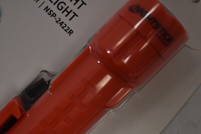 Nightstick Dual Light w Dual Magnet Multi Purpose Flashlight Red