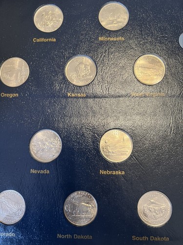Statehood Quarters Denver Mint in Whitman Binder - Picture 5 of 7