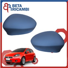 Calotte Specchietti Fiat Grande Punto Evo Coppia Coperture Verniciabile DX SX