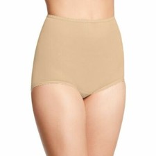 NWT - Bali Skimp Skamp Women's Brief 2633 NUDE