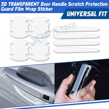 Anti-scratch Transparent Car Door Handle Bowl Guard Protector Wrap Stickers Kit