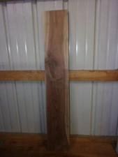 1 PC WALNUT LUMBER WOOD KILN DRIED BOARD 42 1/4"X 7"X 7/8" LOT 720R FLAT