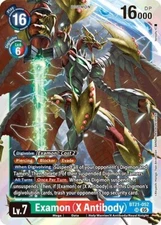 Examon (X Antibody) Foil - BT21-052 - NM - Digimon TCG