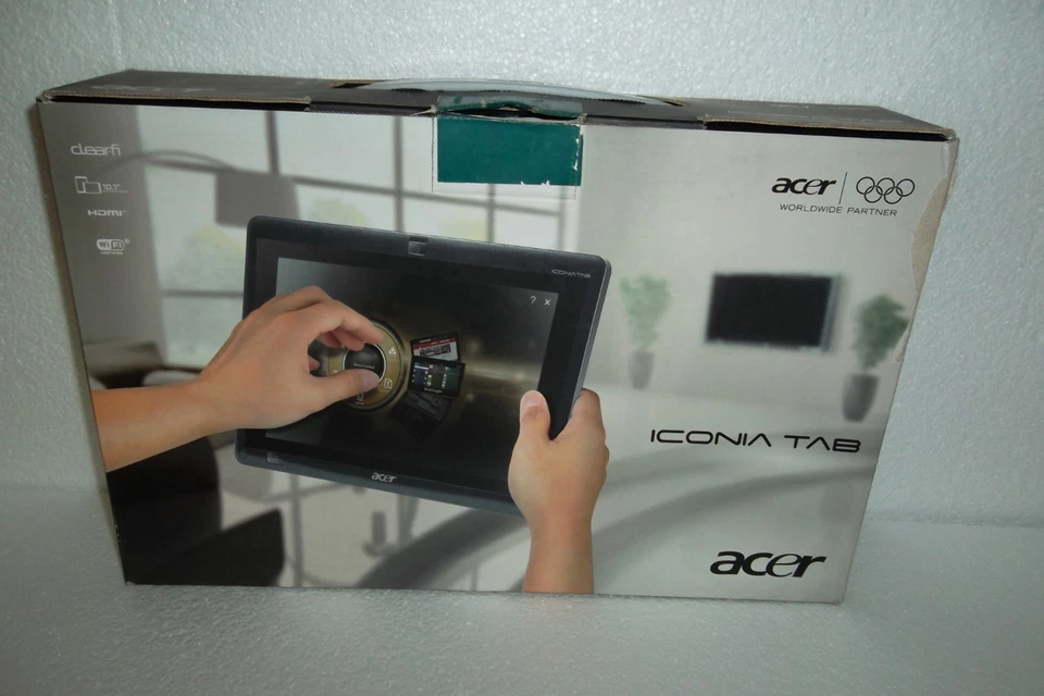 Acer Iconia W500 Tablet AMD C-50 1.5GHz 32GB SSD 2GB 10.1" 1.3MP Webcam Keyboard - Image 4 of 4