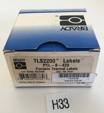  New-Open-Box BRADY PTL-8-423 Portable Thermal Labels 50FT Warranty 