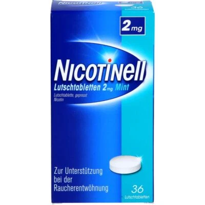 GLAXOSMITHKLINE CONSUMER HEALTHCARE NICOTINELL Lutschtabletten 2 mg Mint 36 St PZN07006448