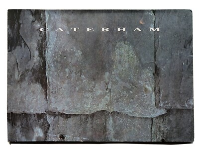 Caterham Seven & Supersport Multi Leaflet Brochure Pack 1995 on