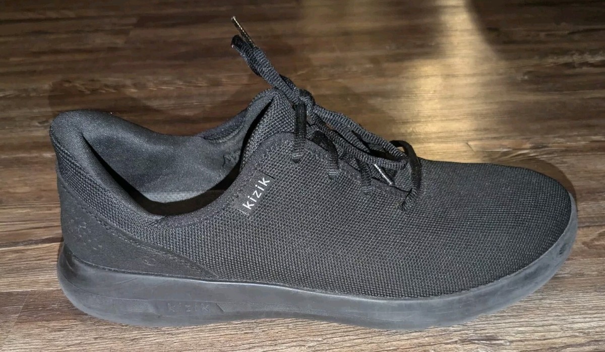 Kizik Madrid Black Hands Free Eco Knit Sneakers Shoes Men’s Size 8.5 Women main image 4