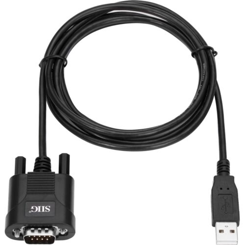 Siig 229559 Cb Id-sc0211-s2 1port Industrial Usb To Rs-232 Cable 9pin Serial - Afbeelding 1 van 6