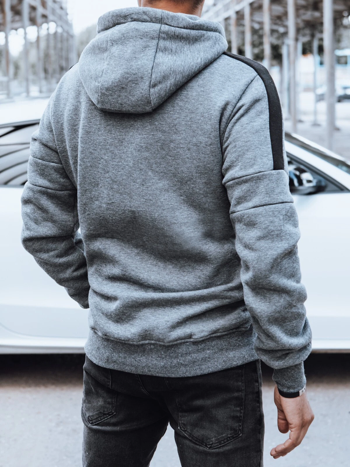 SACAI Felpa con cappuccio uomo felpa sportiva pullover basic DSTREET M 2XL