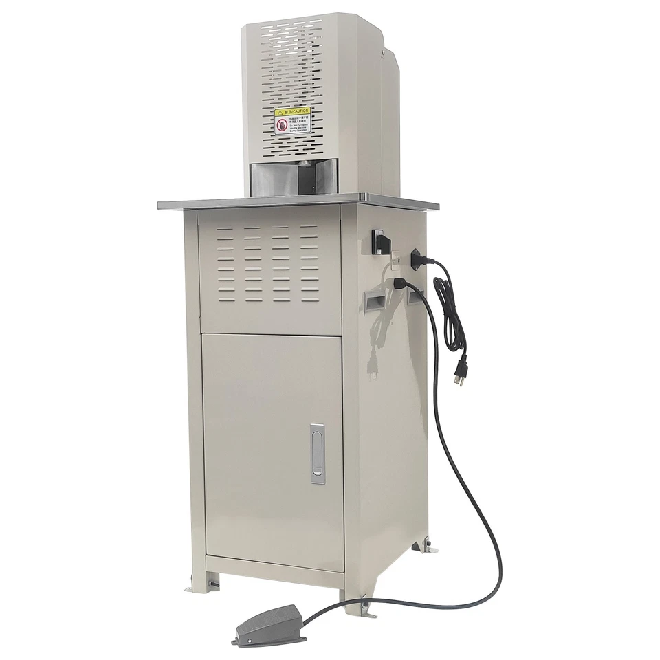 Cortador de esquina redondo eléctrico pesado 110 V, máquina de bisel vertical, pedal tipo Co Foto 2 de 4