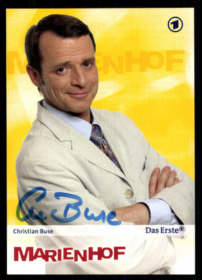 Christian Buse Marienhof Autogrammkarte Original Signiert # BC 51005