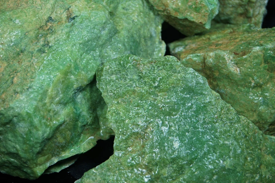   Lote de 5 libras de aventurina natural de roca áspera lapidaria de Afganistán Foto 3 de 4