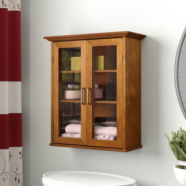 Evideco Bathroom 1 Door 14 9 W X 24 9 H Wall Mounted Cabinet For Sale Online Ebay