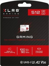 SD MicroSD XC Card 512GB PNY XLR8 Gaming Class 10 NEW