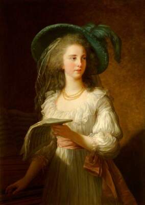 High-quality hand-painted oil painting - Duchess of Polignac
