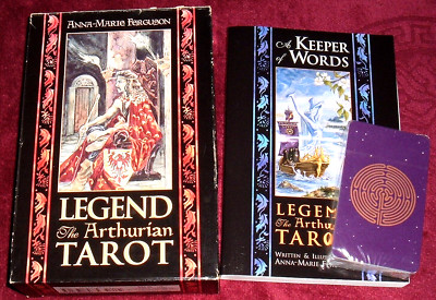 LEGEND THE ARTHURIAN TAROT SEALED CARD DECK & BOOK + BOX ANNA