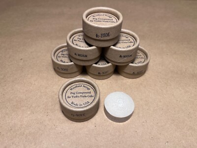 Woodland Strings Peg Compound, #3 SOFT for Violin, Viola, Cello