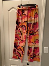 Trina Turk Ladies Fan Faire Swim Suit Cover Up Pants Size Medium