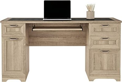 Realspace Magellan 59''W Manager's Desk 3563729 - Blonde Ash