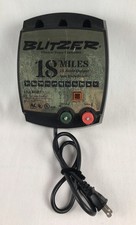 BLITZER 18 Miles Electric Fence Controller Fence Charger .75 Joule Low Impedance