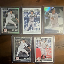 Aaron Judge Cody Bellinger Max Fried 5 Card Lot 2026 Topps Series 1 Yankees