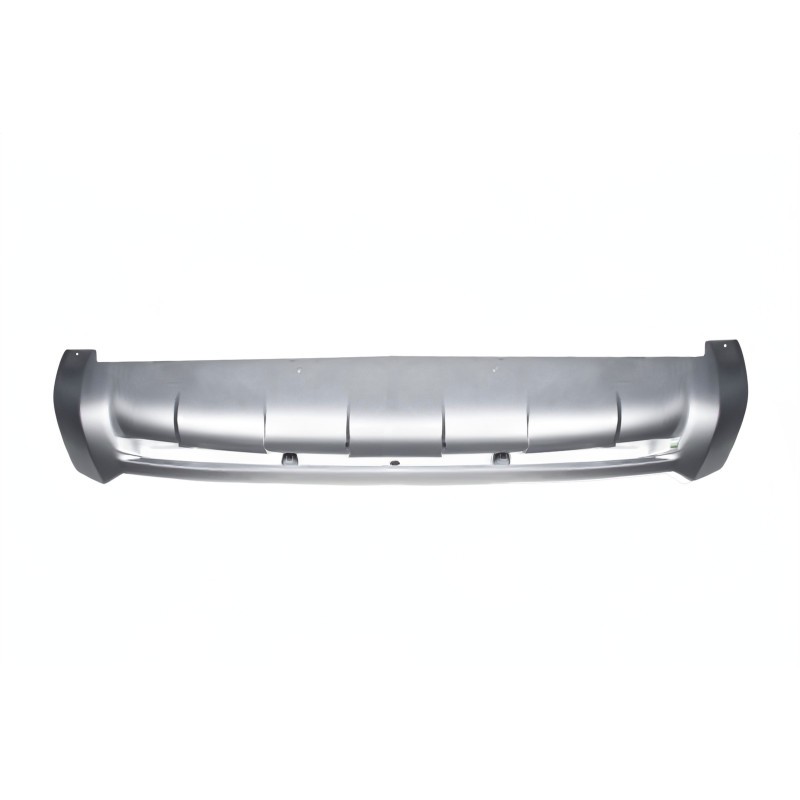 Moulure de pare-choc avant gris argent pour Fiat 500X phase 2 (2019-2023) finition chrome satiné
